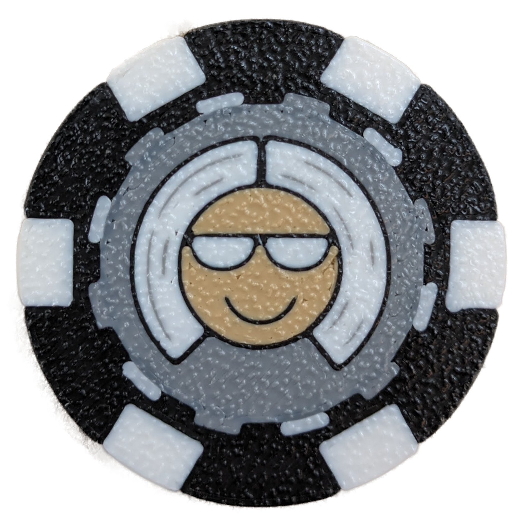 Vicky Somma TGAW's Maker Chip - Grey, Black, and White Showing Off Her Gray Hair